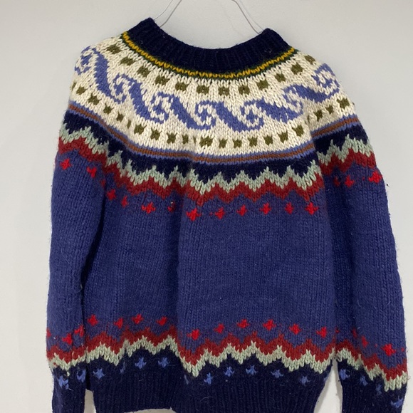 🧸 Vintage Tejidos Imalaya 100% Wool Sweater Zip Up Jacket 🧸 - Picture 5 of 5